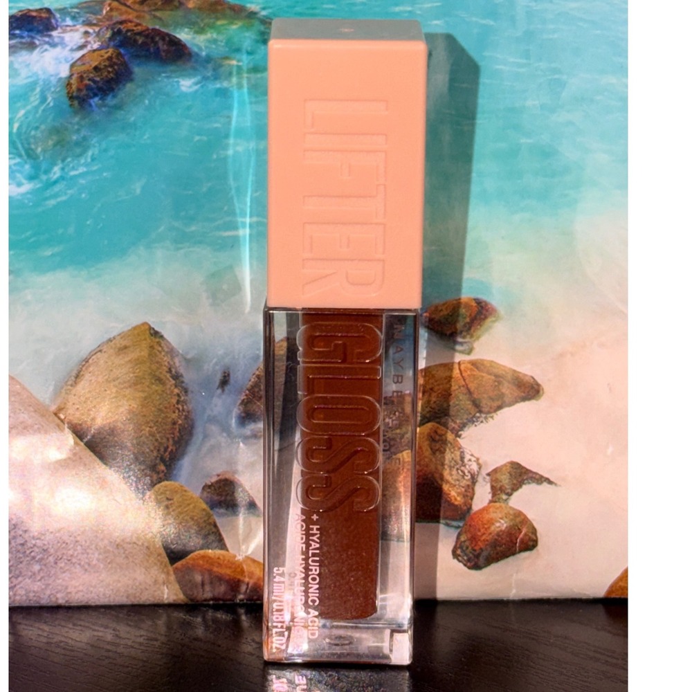 Maybelline Lifter Gloss Hyaluronic Acid Lip Gloss 028 Maple Warm Brown
